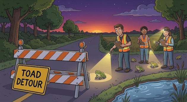 Toad Detour cartoon